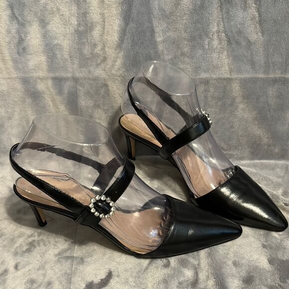 Charles & Keith Elegant Slingback Heels - Picture 1 of 8